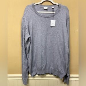 Bradley Allan Gray Sweater Cashmere Blend Size XXL NWT
